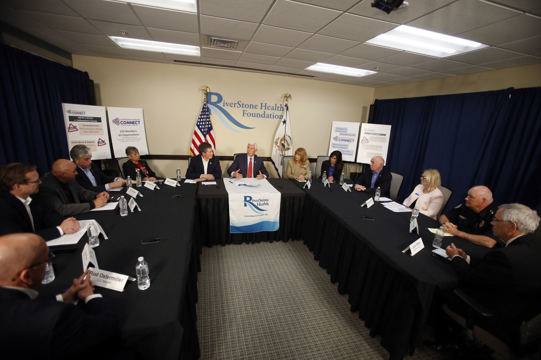 Vice President Mike Pence at RiverStone Health